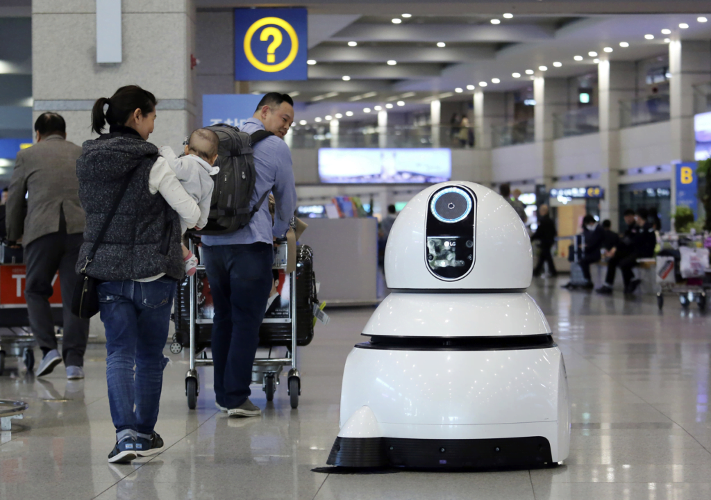 Security Robots on Airports